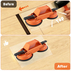 KABMEZHC close-up of rubber suction cup showing strong secure grip benefit