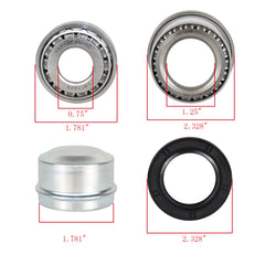 KABOBEARING close-up of bearing pair highlighting smooth raceway and machining quality