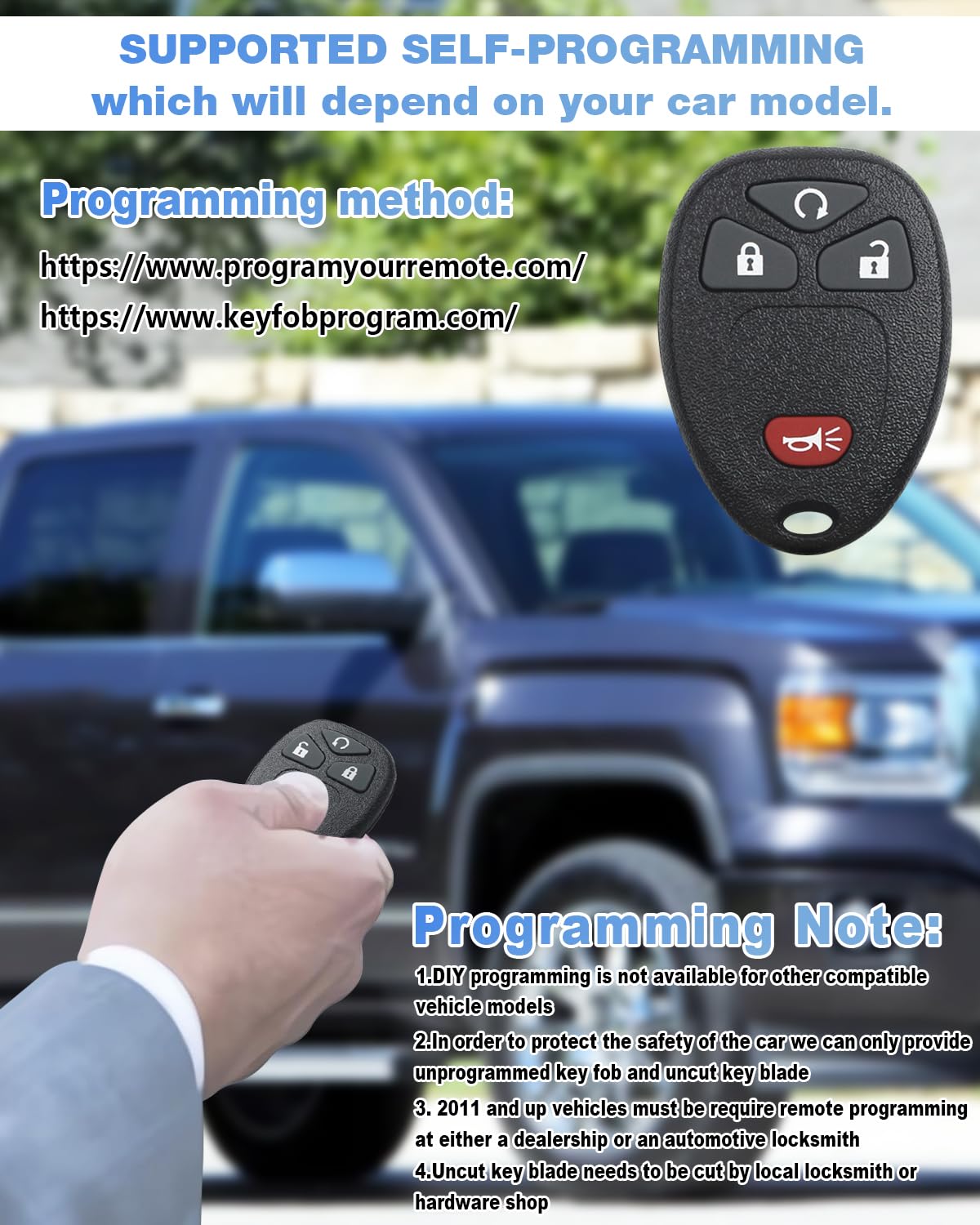 Kaboll key fob next to compatible SUV demonstrating vehicle compatibility