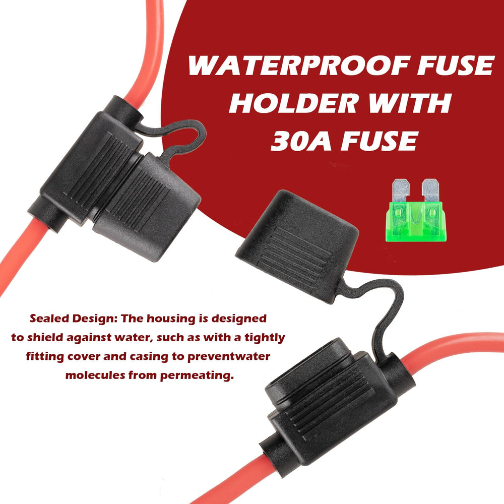 KACOLA wiring diagram and connectors laid out for easy installation benefit