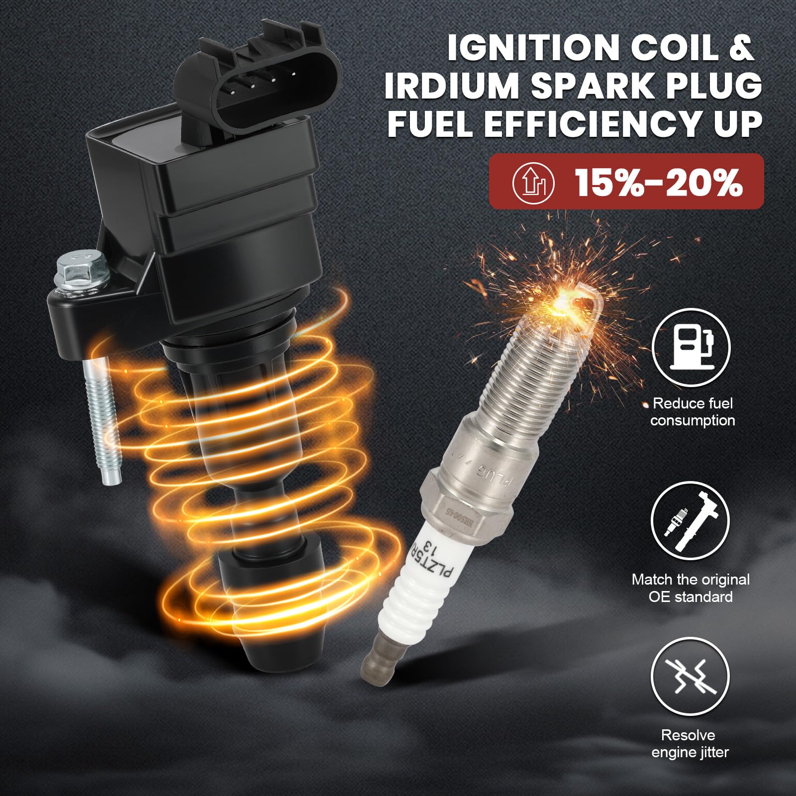 KacuYelin ignition kit installed on engine improving start reliability
