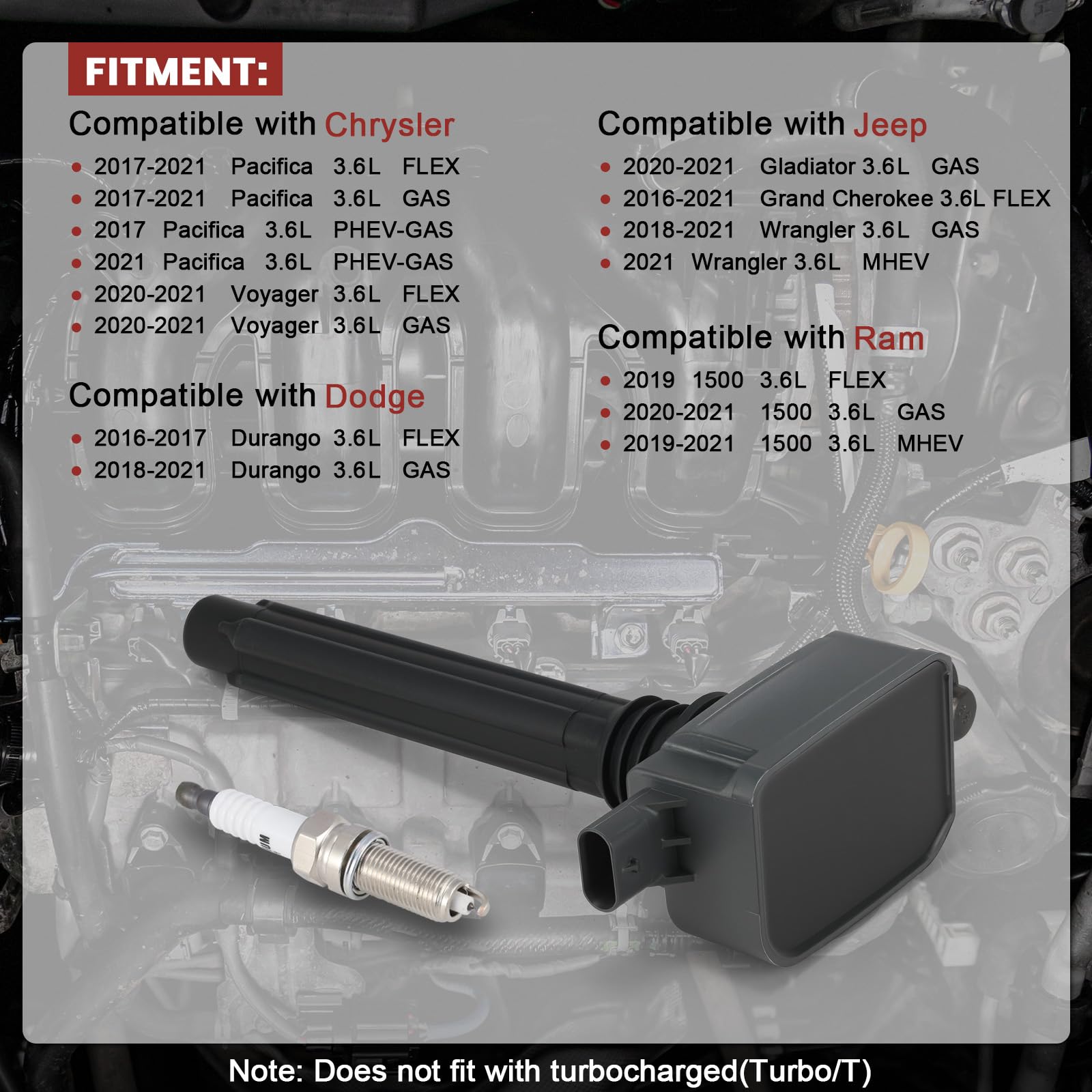 KacuYelin label with OE numbers ensuring correct replacement compatibility