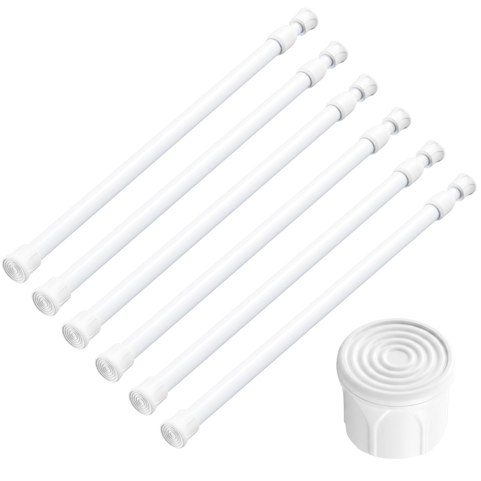 Kadrama front packaging showing six adjustable tension rods and benefits