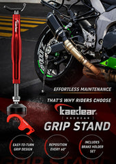 Kaedear ergonomic grip close-up for easier lifting and control