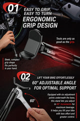 Kaedear adjustable extension demonstrating length range and fit