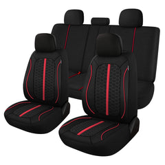 Kaisaatti front seat cover overview showing breathable comfort and renewed cabin look