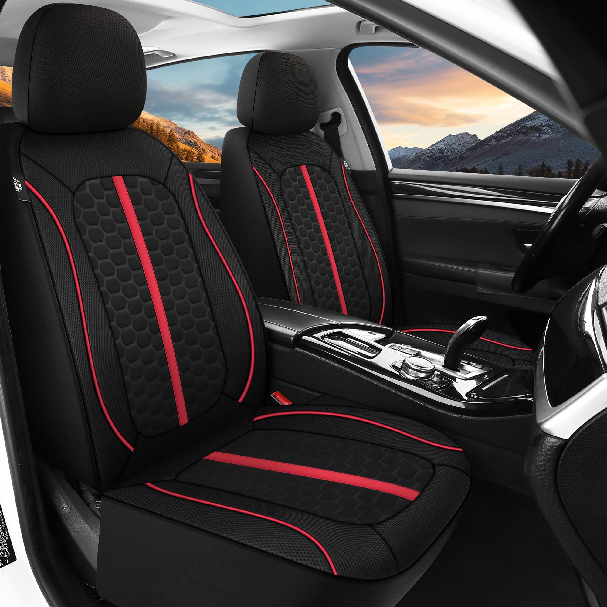 Kaisaatti rear seat installed in SUV demonstrating universal fit and neat finish