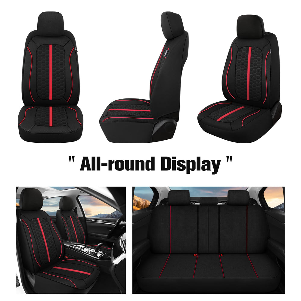 Kaisaatti side panel detail highlighting airbag compatibility and safe deployment