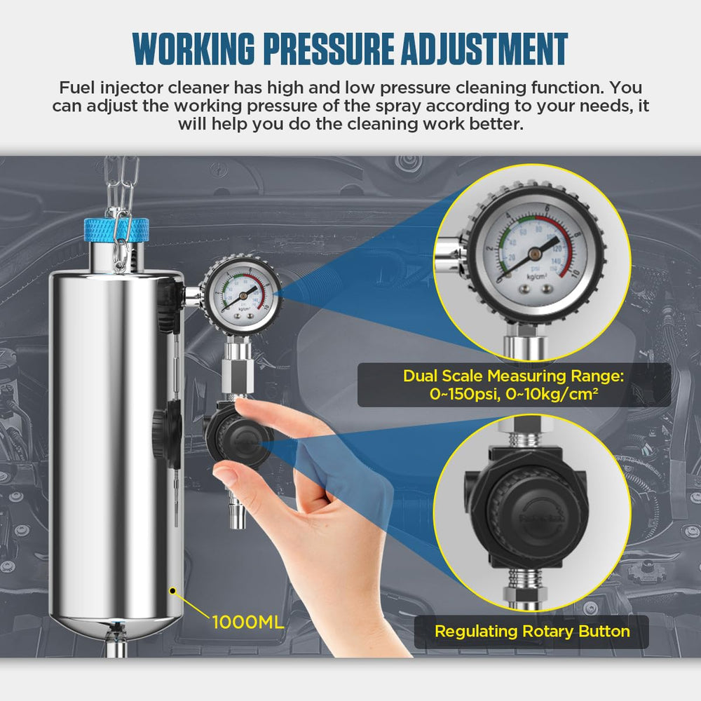 KAISAL hose connected to coupler demonstrating secure connection and leak prevention benefit