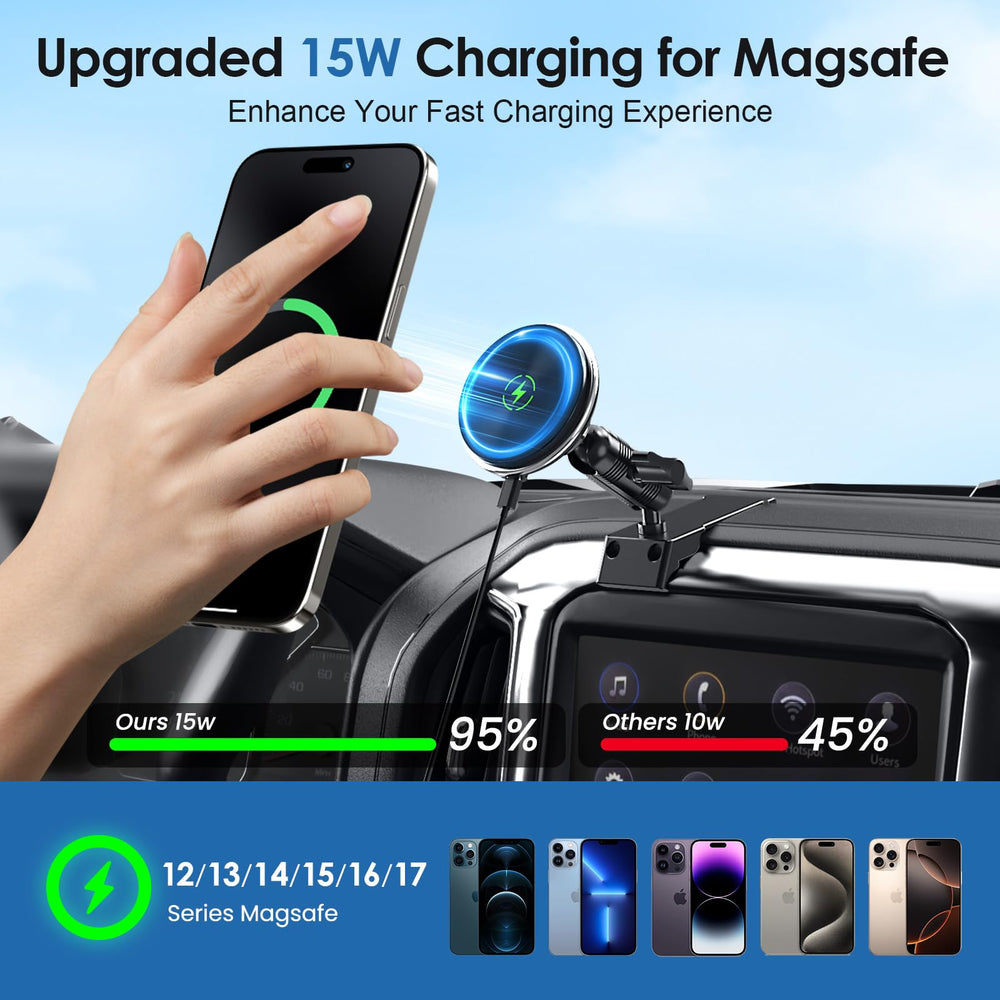 Kaishengyuan charger holding phone with navigation visible for safer hands-free driving