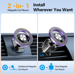 Kaistyle magnet close-up showing patent design and strong attraction benefit
