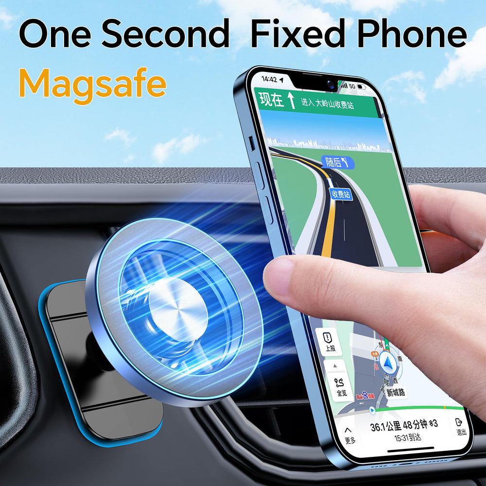 Kaistyle mounted iPhone showing navigation view for safer driving