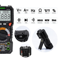 KAIWEETS non-contact voltage detection in use identifying live wiring safely
