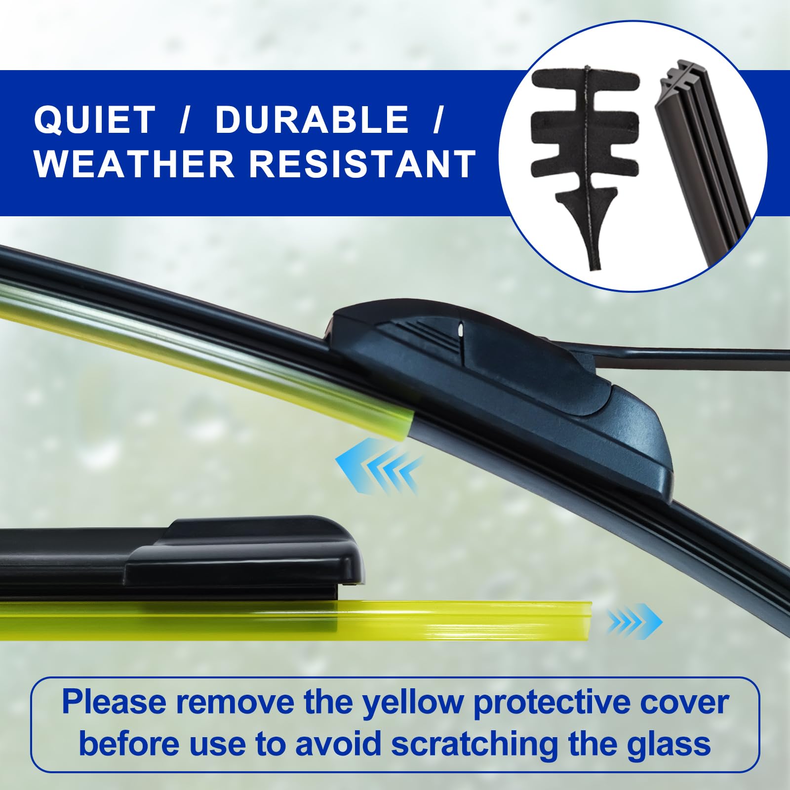 KAIYI natural rubber texture emphasizing durability and flexibility
