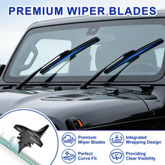 KAIYI wiper on windshield in use delivering quiet visibility