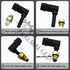 Kalmaegee close-up of elbow molding detail offering durable OEM-fit benefit