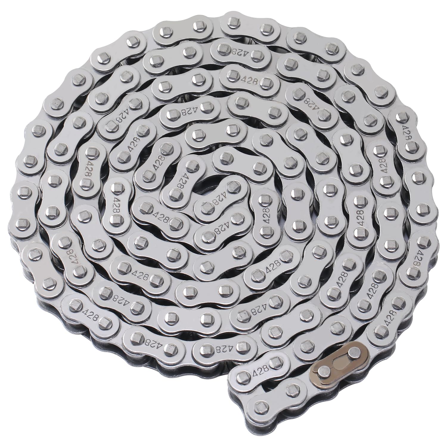KAMIER chain kit on a workbench showing complete contents and ready DIY maintenance