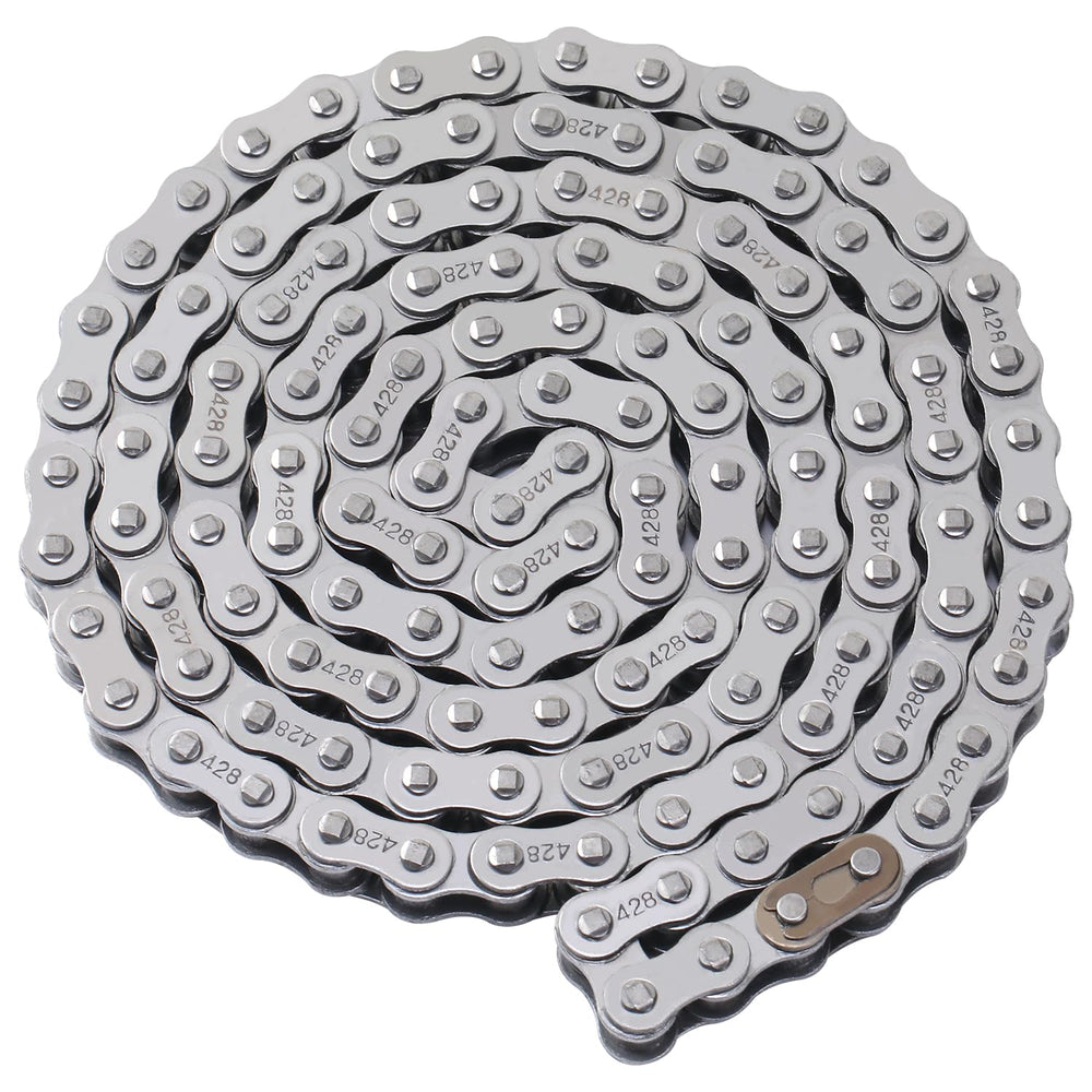 KAMIER chain kit on a workbench showing complete contents and ready DIY maintenance