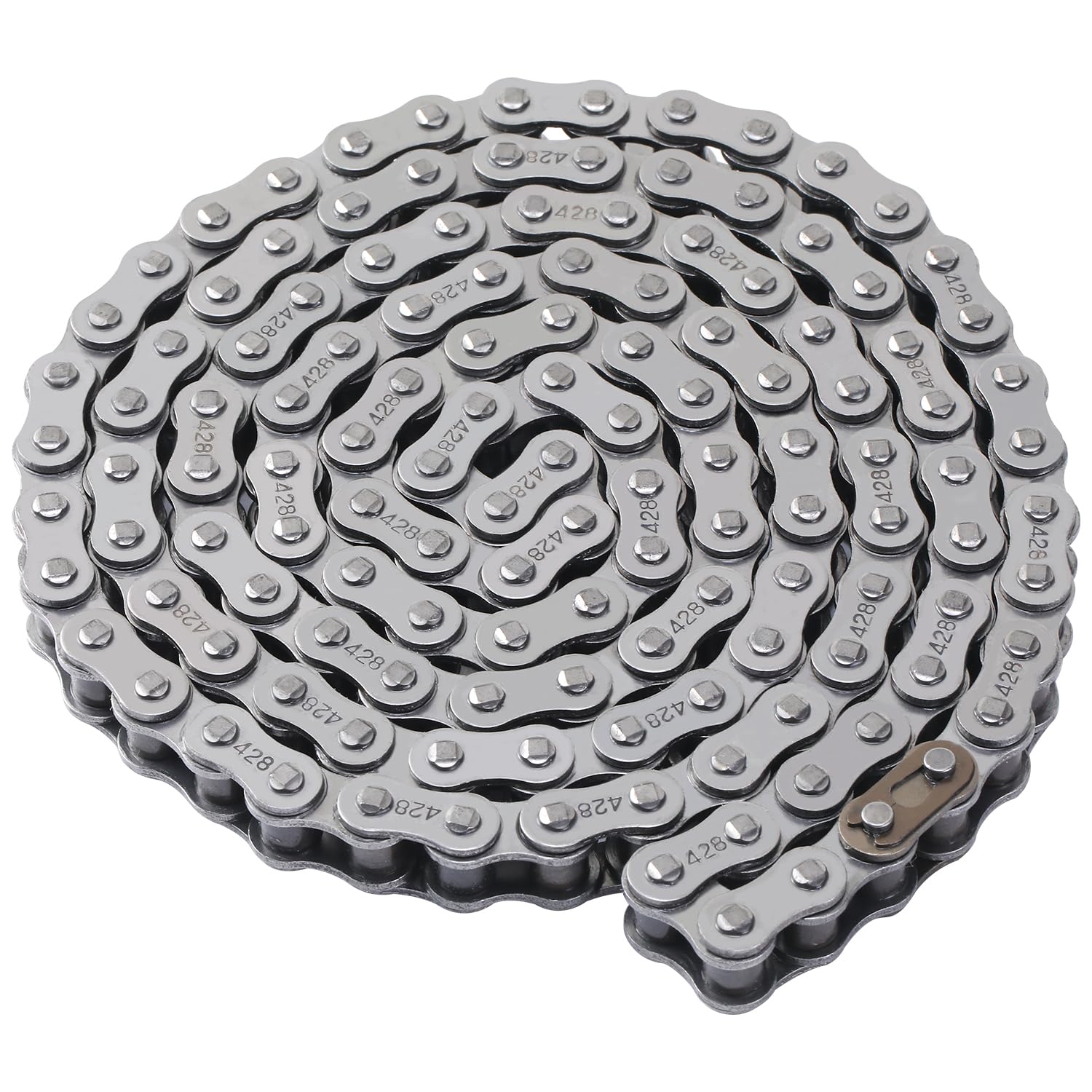 KAMIER chain lubricant on rollers highlighting smoother operation and corrosion protection