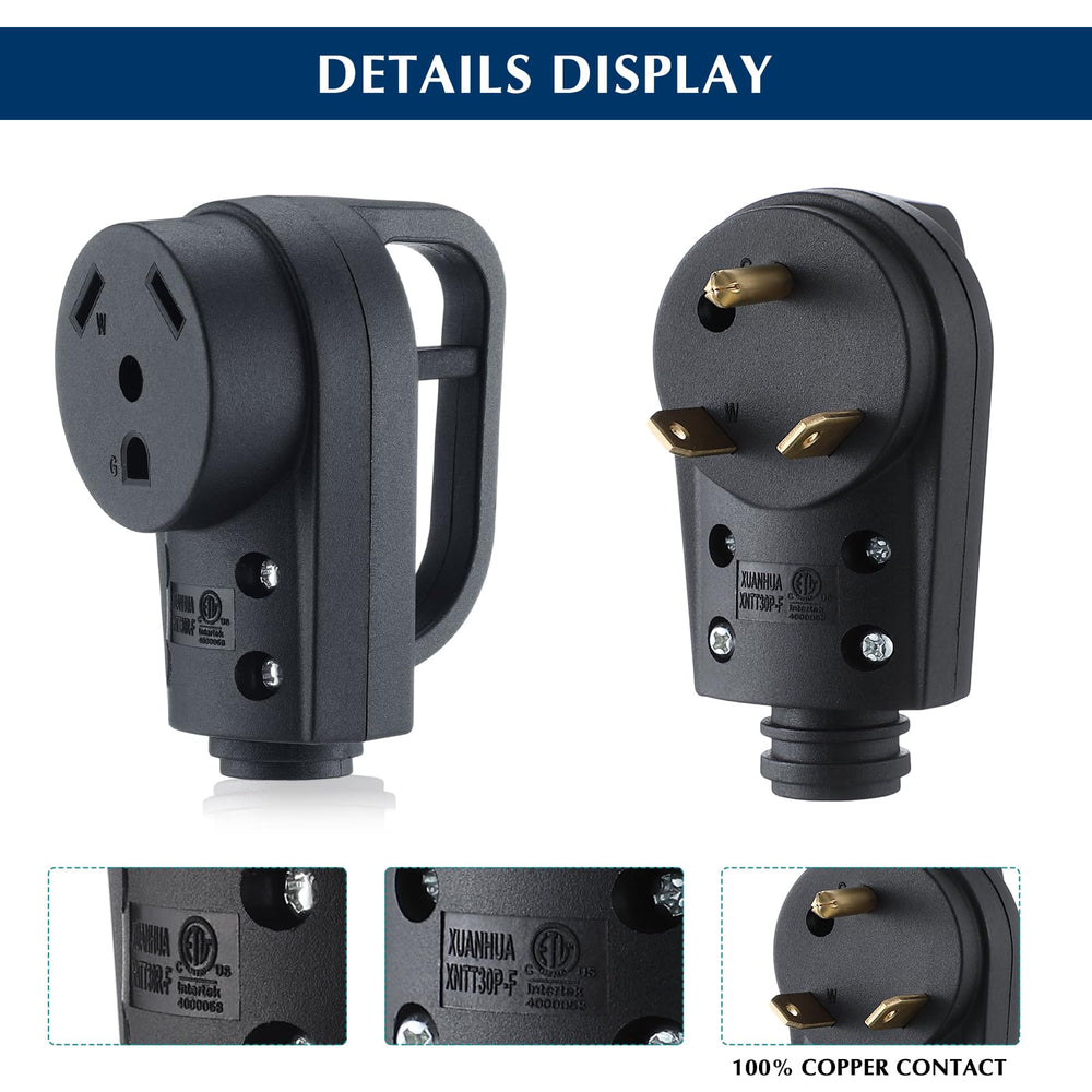 Kanayu receptacle front view illustrating weather-resistant housing for outdoor use
