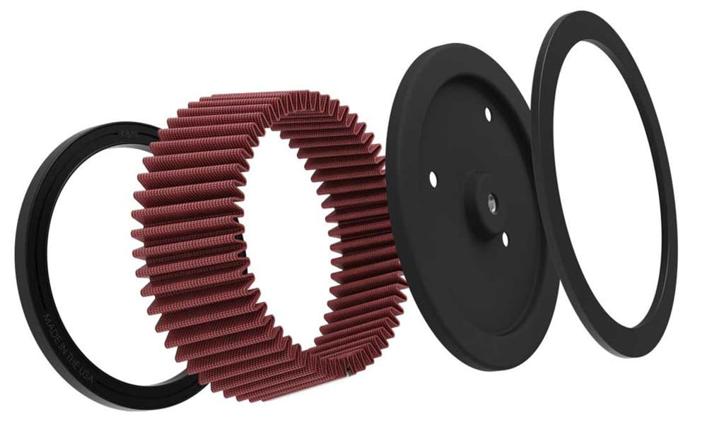 K&N HD-0800 with cleaning kit to show washable reusable maintenance