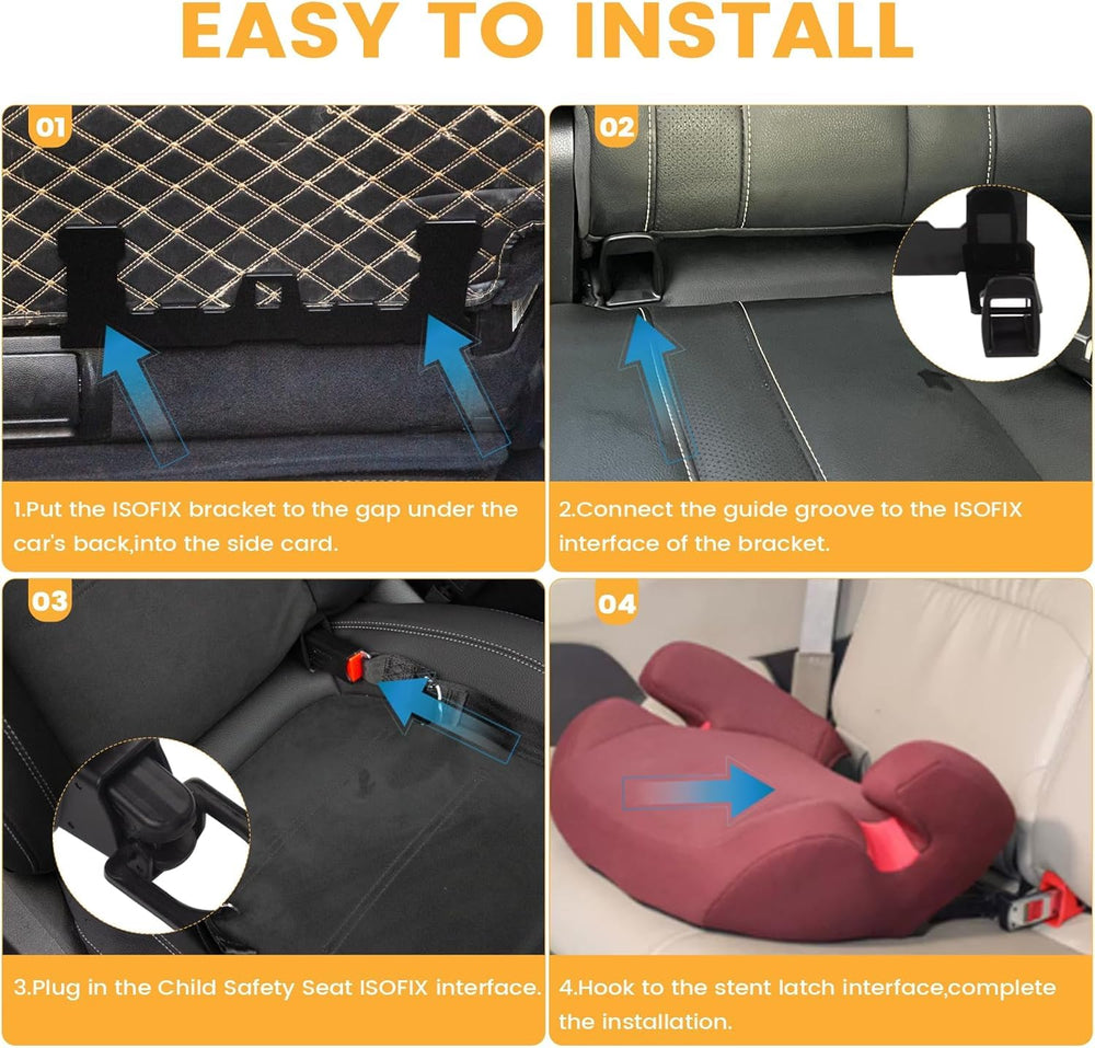 KANGIKX lifestyle back seat setting showing practical everyday safety upgrade