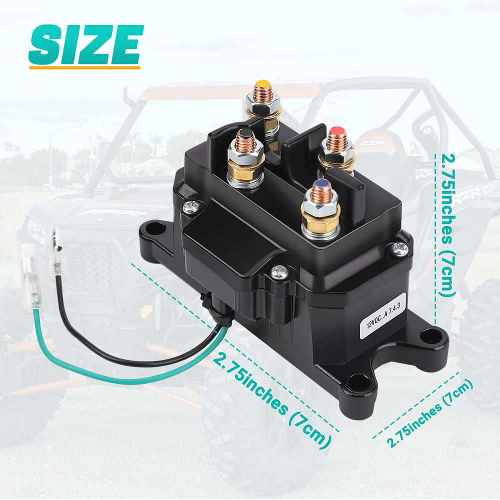 KanSmart installed on UTV winch demonstrating restored in/out control benefit