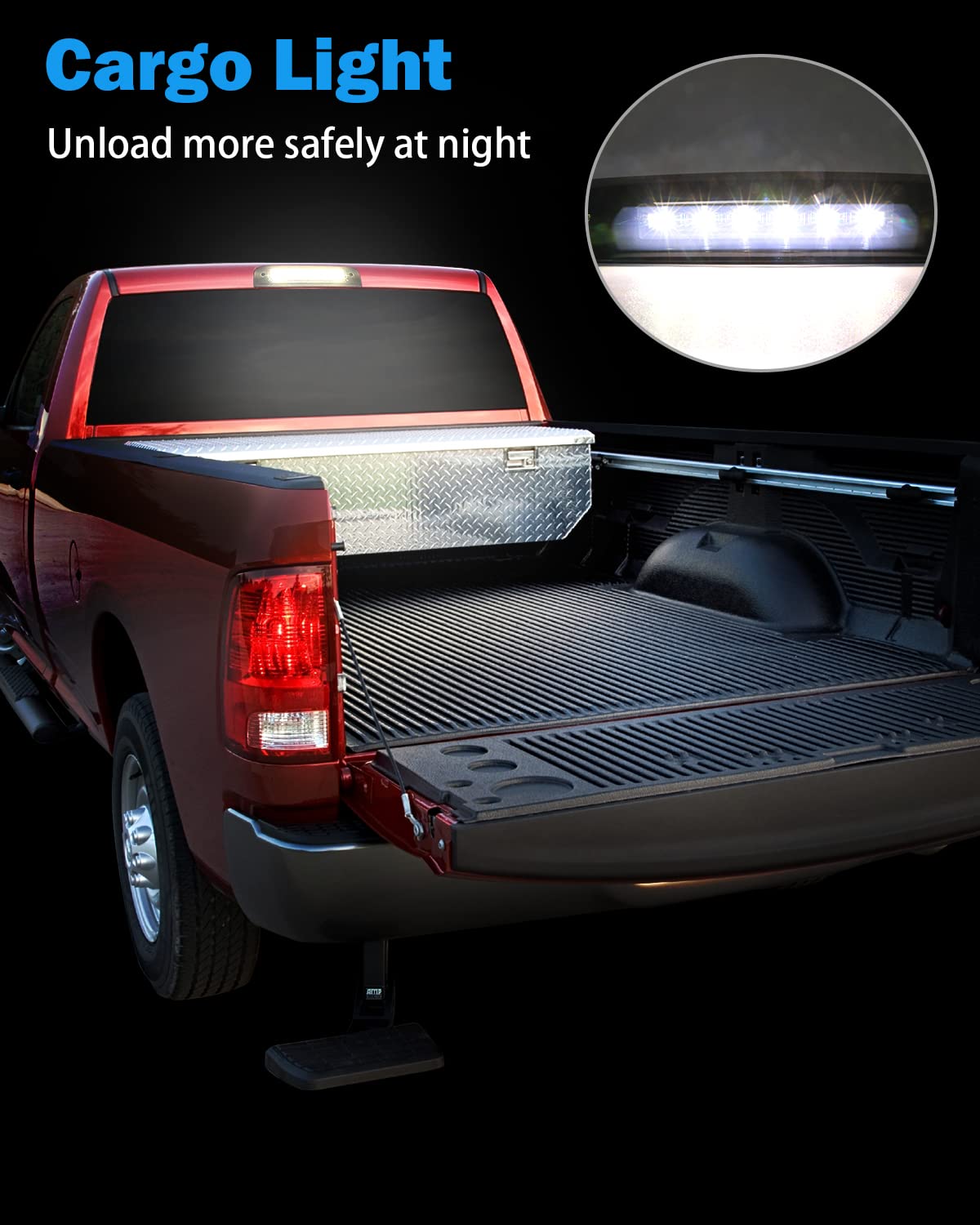 KanSmart mounted on Ram truck demonstrating direct-fit replacement convenience