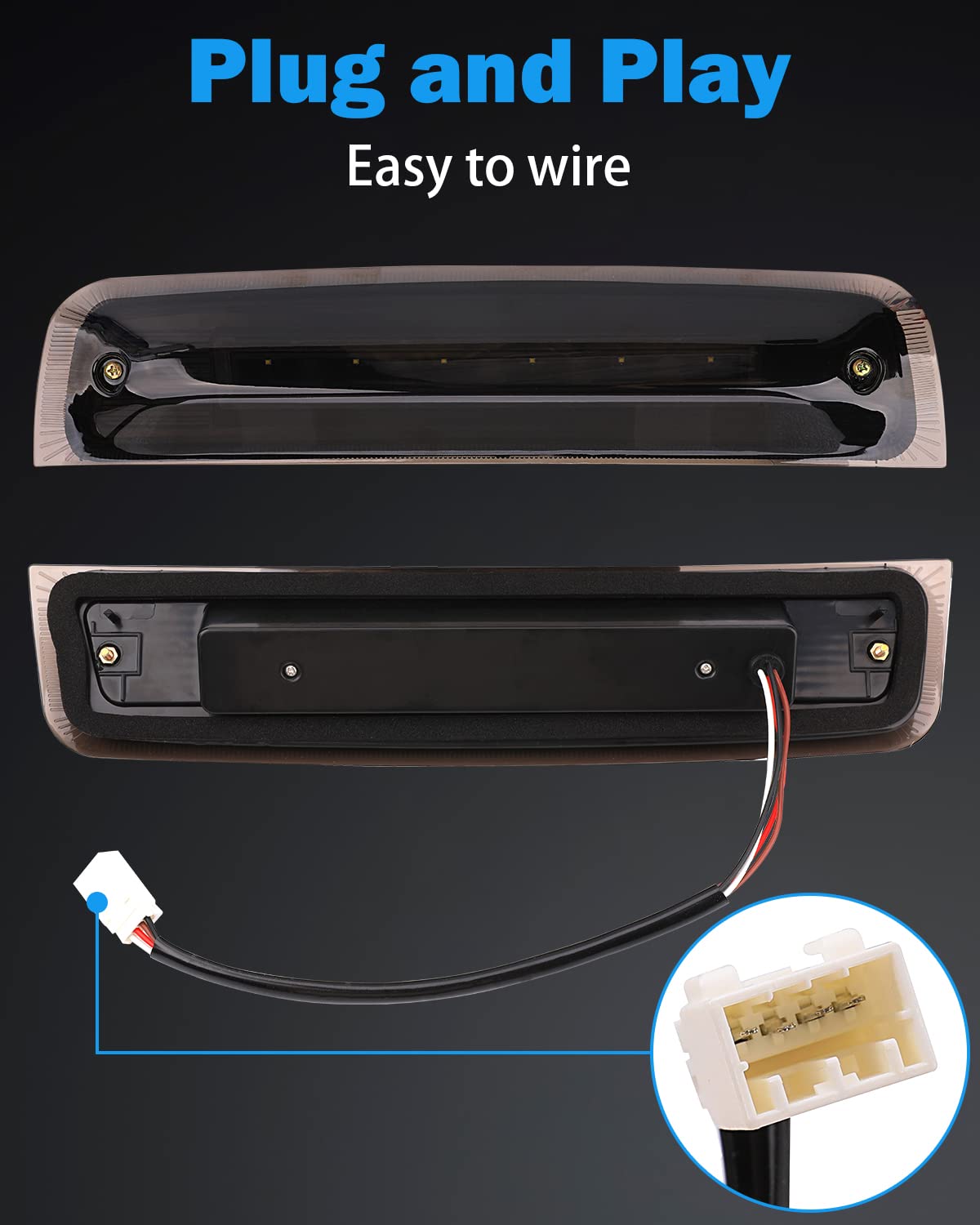 KanSmart side profile with smoke lens showing stylish, readable signal