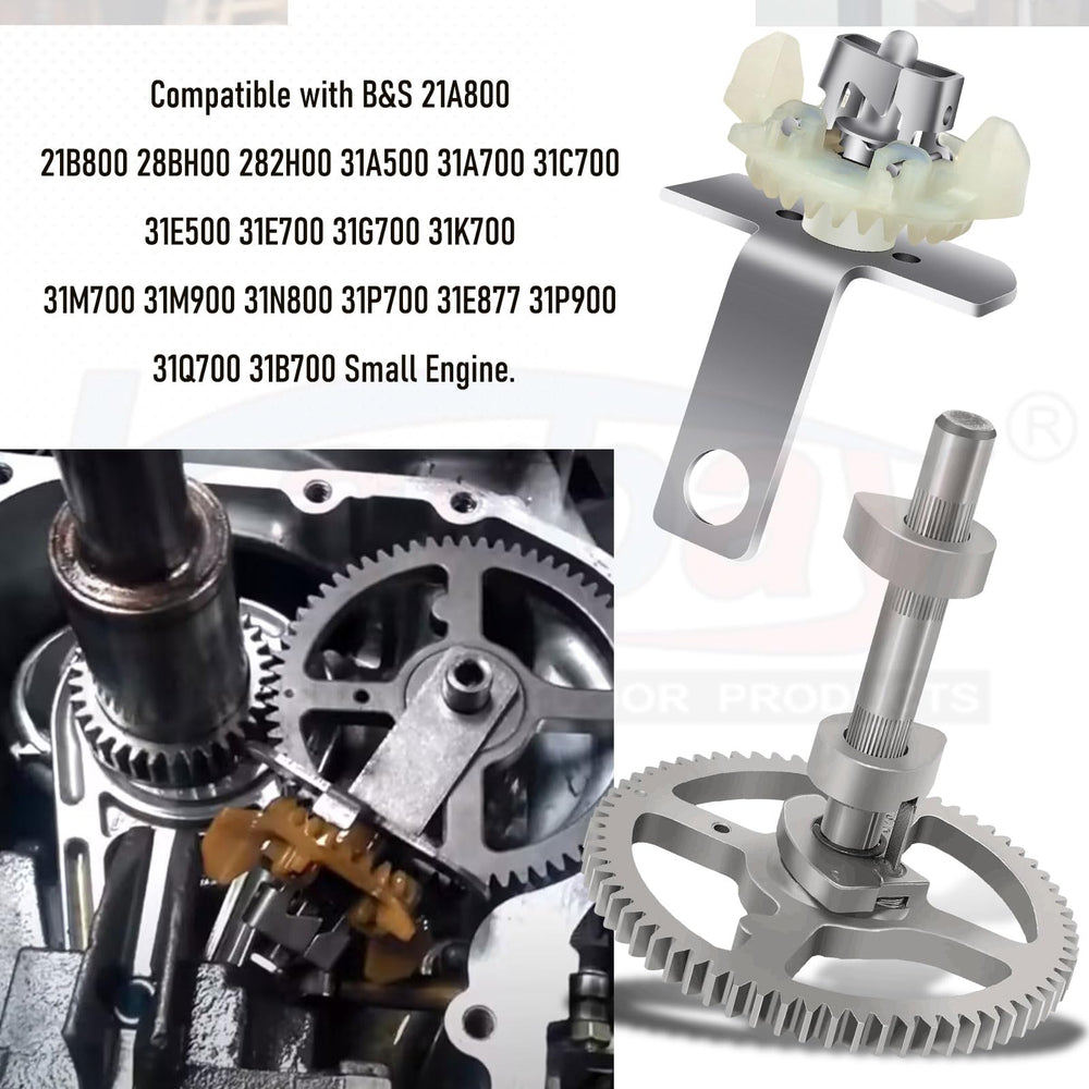 Karbay installed camshaft in engine showing restored timing function