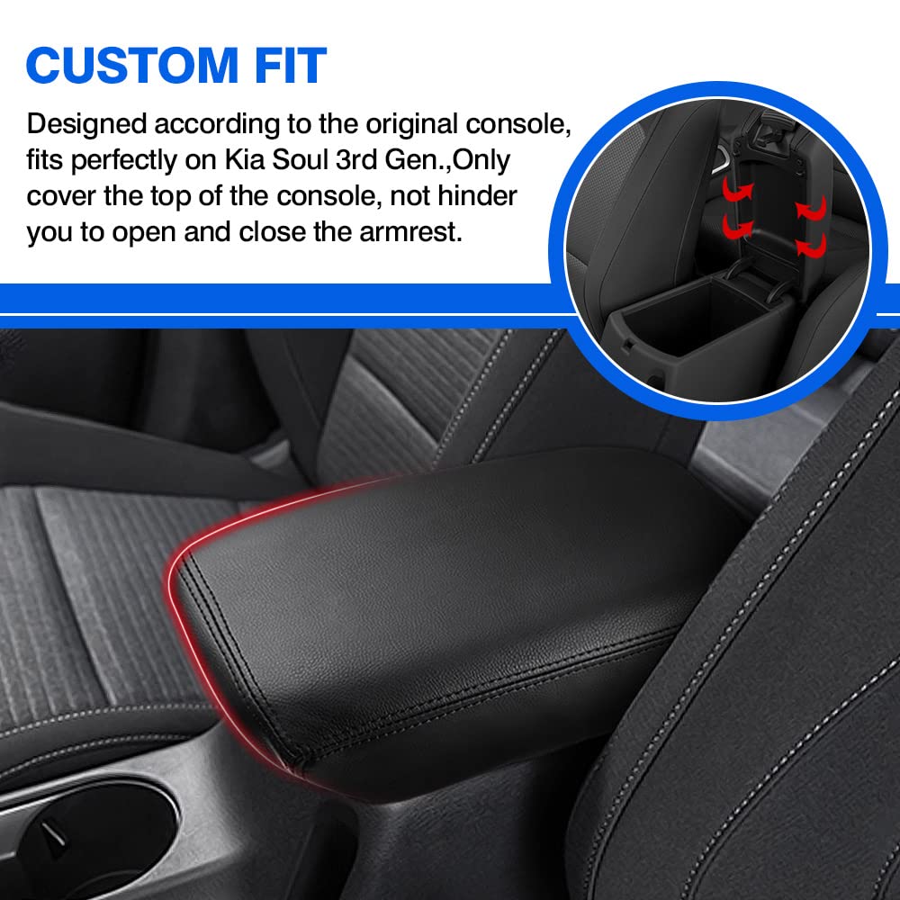 Karltys lifestyle photo of cover in Kia Soul interior enhancing comfort benefit