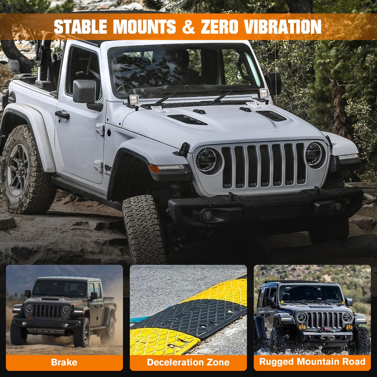 KARSAM mounting hardware with factory bolt alignment — straightforward OEM-style installation