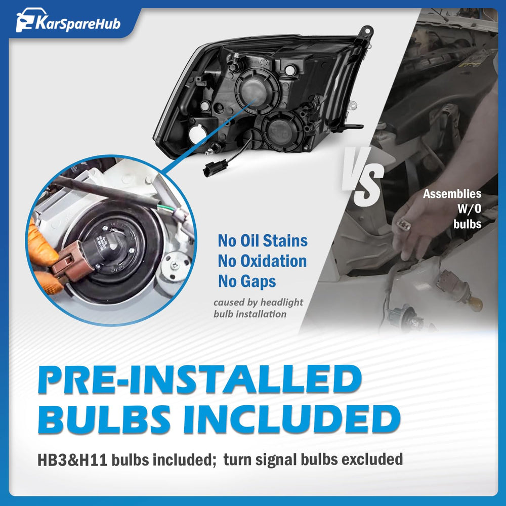 KarSpareHub backside connectors and mounts for easy-install benefit