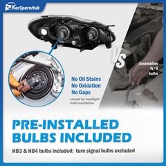 KarSpareHub wiring and socket detail with plug-and-play connectors for quick replacement
