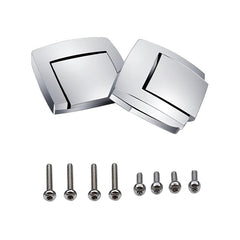 KASIMT chrome tour pack latches front view showing fit and clean finish benefit