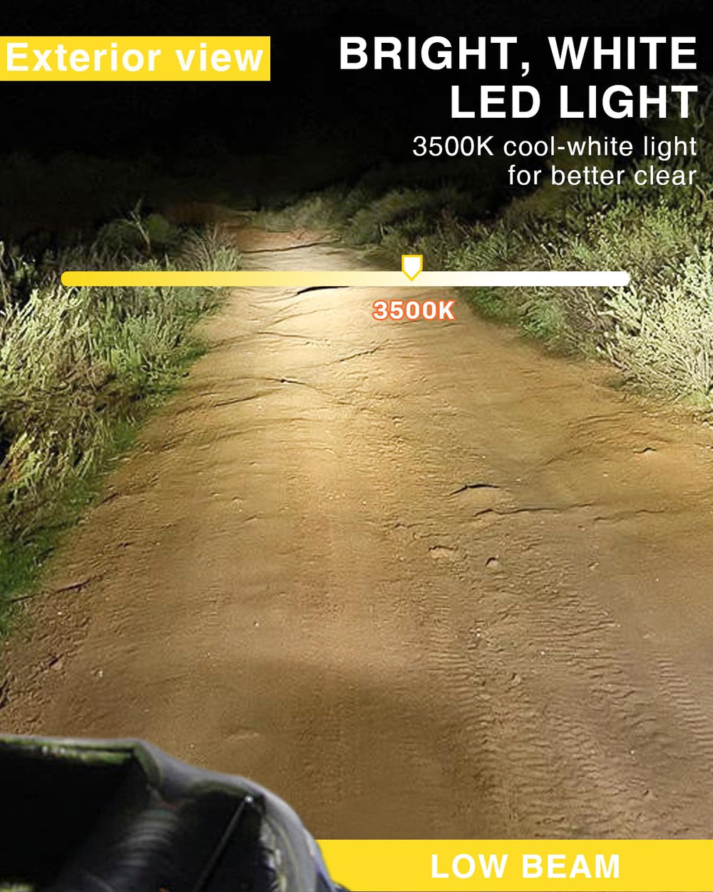 KASLIGHT package contents with manual and benefits of plug-and-play installation