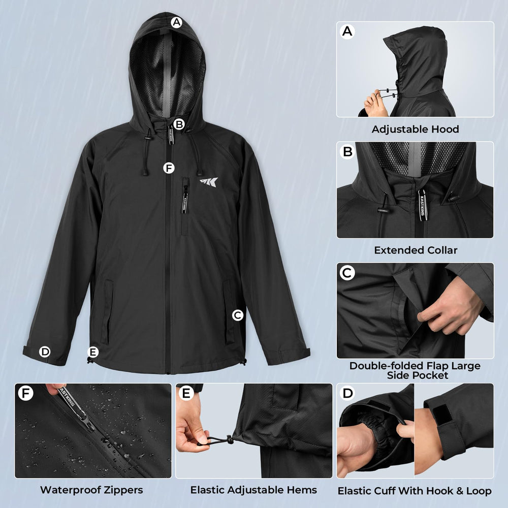 KastKing HydroSense adjustable waist and hook-and-loop leg closures for secure fit