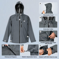 KastKing HydroSense waterproof zippered pocket keeping essentials dry and secure