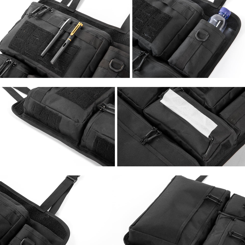 Katadem straps and fasteners detail illustrating secure installation