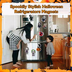 KATISHYRO ghost magnets on refrigerator adding seasonal décor and easy removal