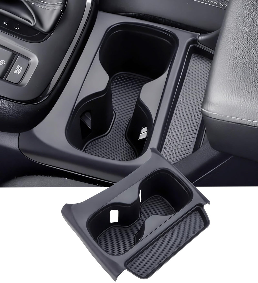 Katorn front packaging showing CR‑V cup holder insert protection and fit
