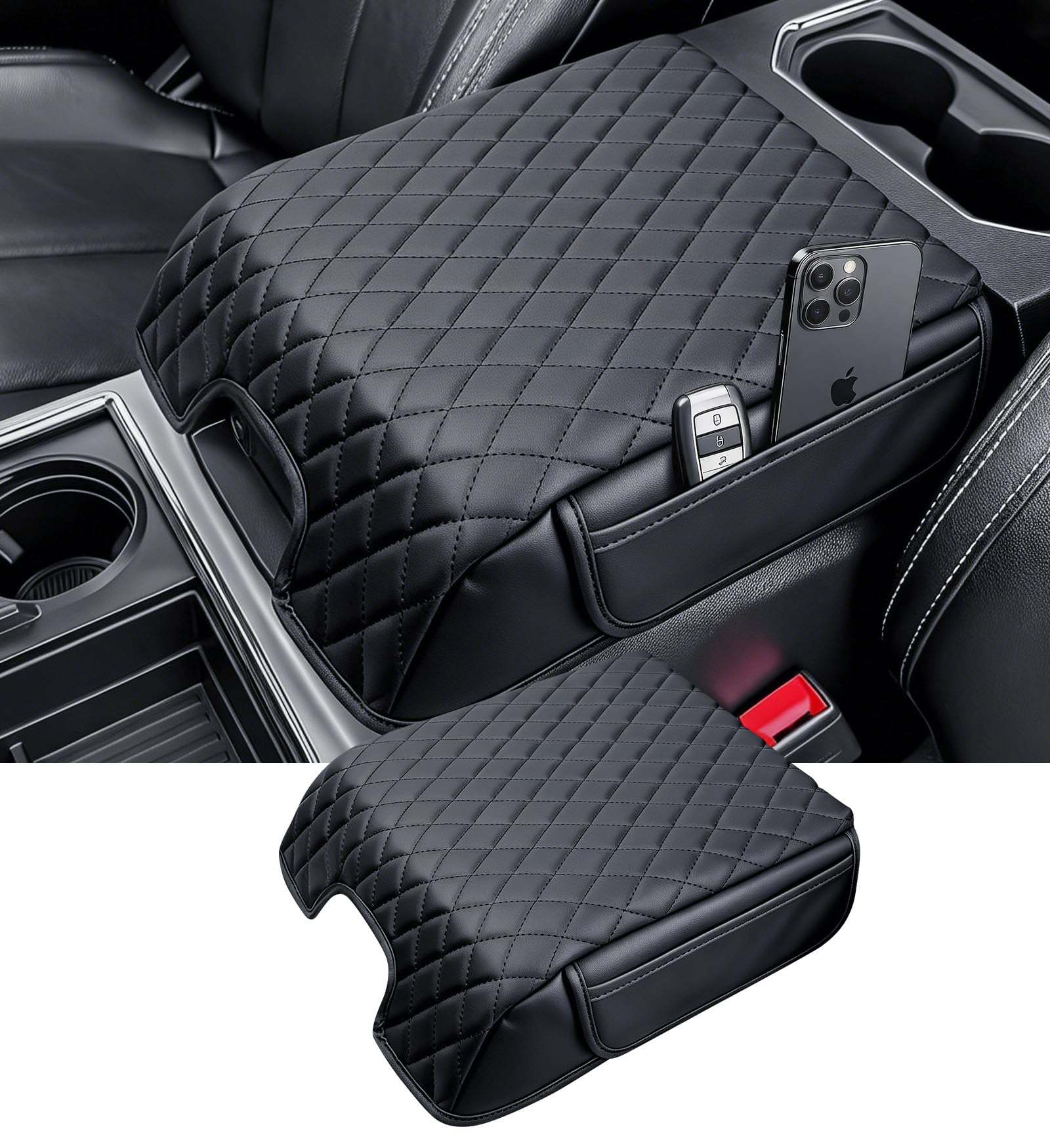 Katorn front view of cover showing fit and luxury look