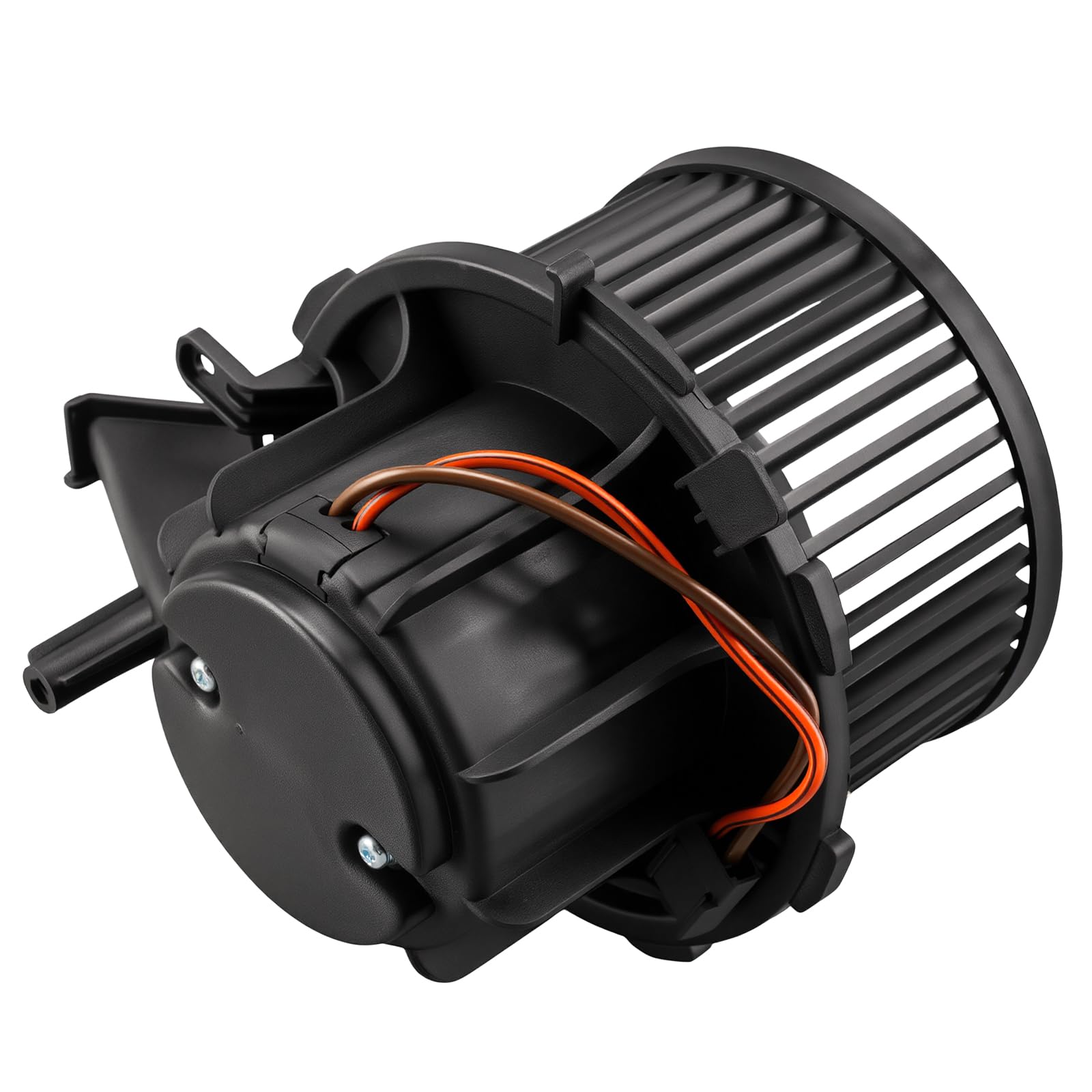 KAX blower motor mounted in vehicle illustrating direct-fit replacement benefit