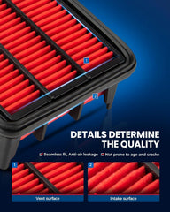 KAX CA9492 media closeup showing multilayer weave for superior filtration