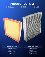 KAX cabin filter charcoal layer detail reducing odors inside cabin