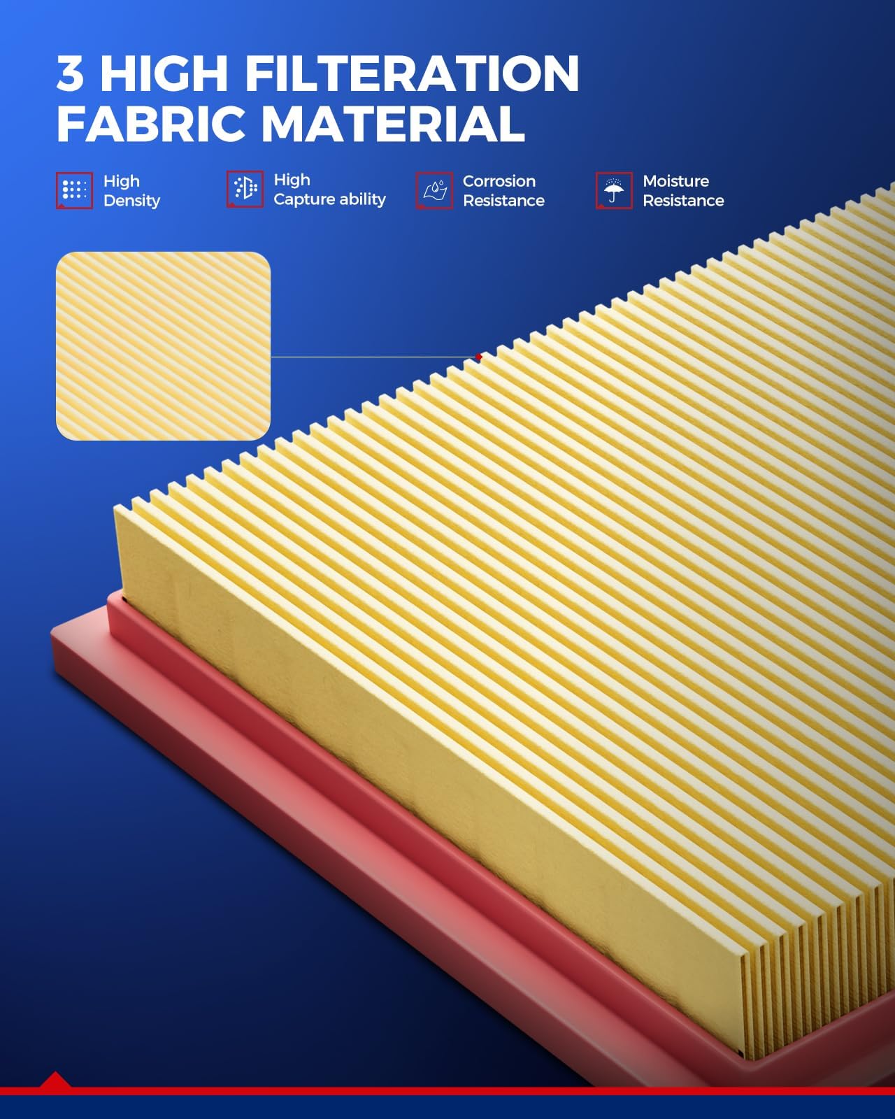 KAX packaging label with CF12436 CA12295 part numbers for clear identification