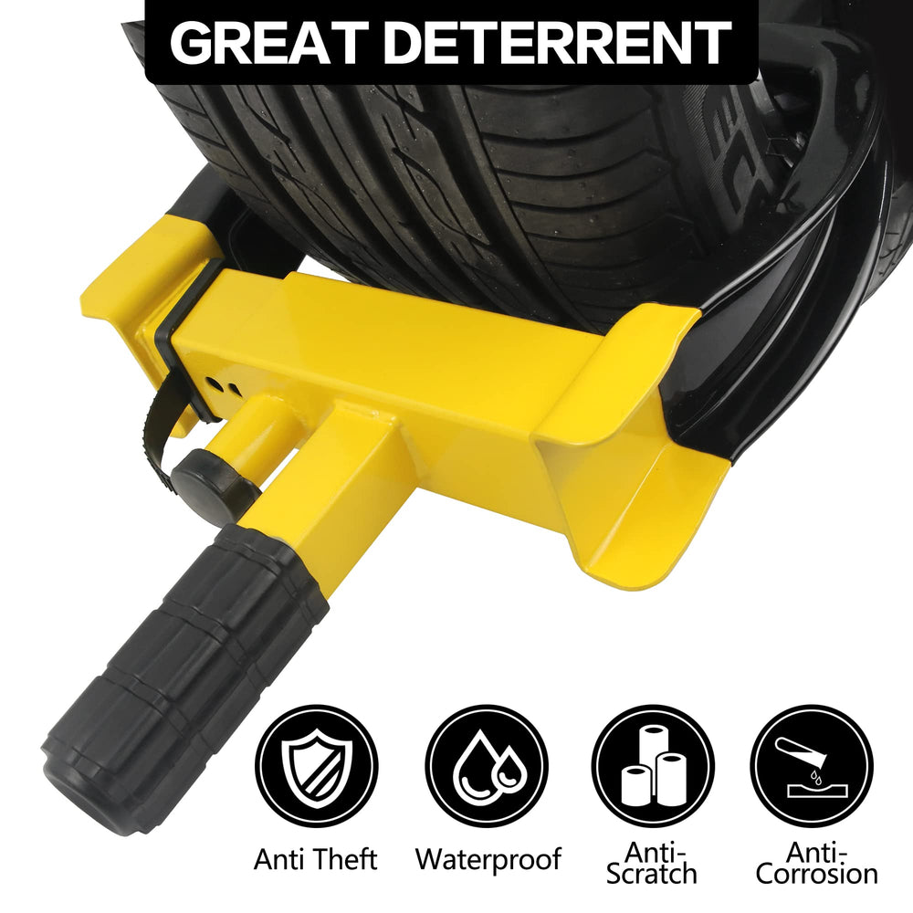 KAYCENTOP PVC-coated arm detail protecting rim from scratches and wear
