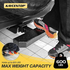 KAYCENTOP side view of adjustable 6-inch tube for customizable height