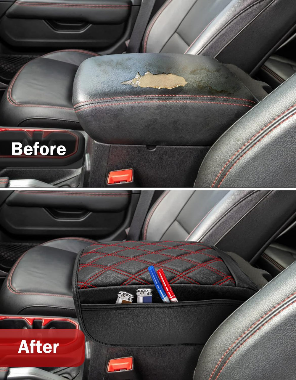 KBH lifestyle image in Jeep during road trip adding comfort and protection