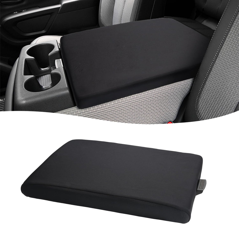 KBH front view of jump-seat console cover showing tailored fit and protection